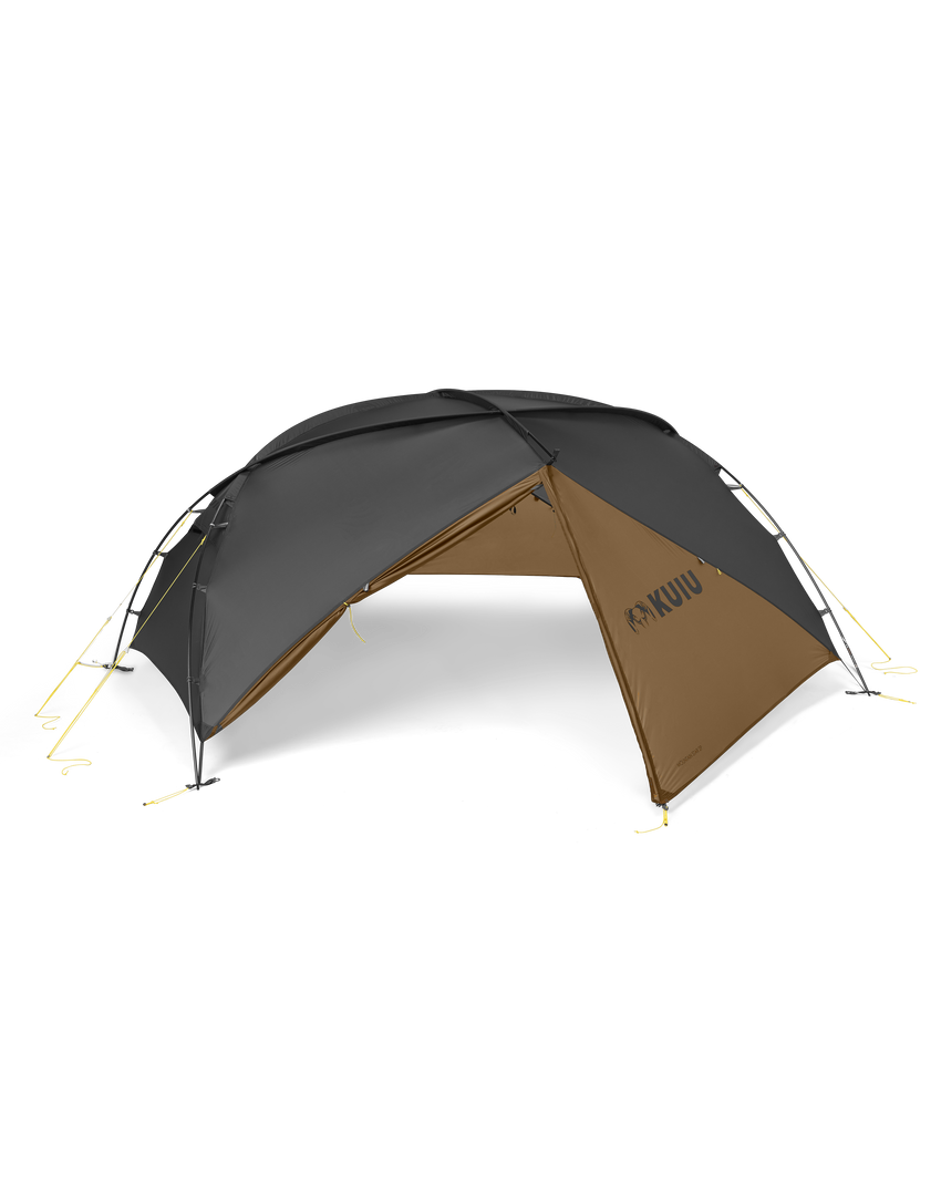 Mountain Star 2 Person Tent | Gunmetal-Camel