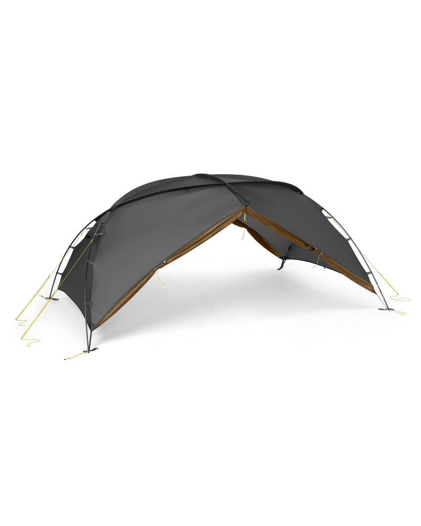 Mountain Star 2 Person Tent | Gunmetal-Camel