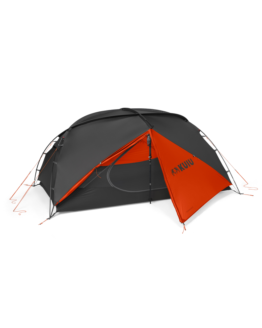 Mountain Star 2 Person Tent | Gunmetal-Orange