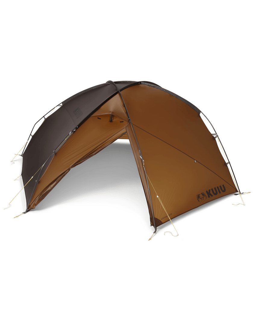 Mountain Star 3 Person Tent Set | Gunmetal-Camel