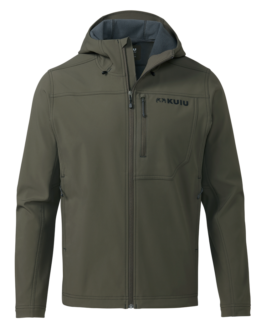 Alpine Hooded Jacket | Ash