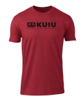 KUIU Block Logo T-Shirt | Cardinal