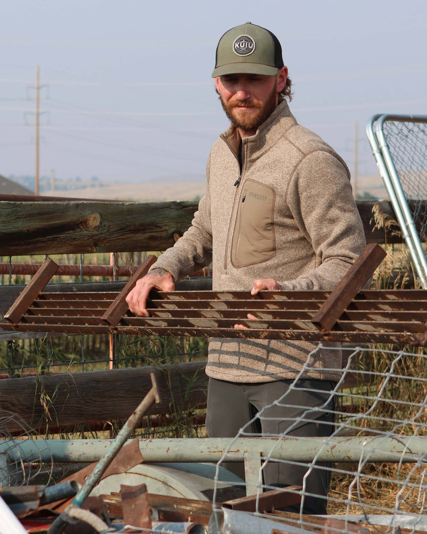 Base Camp Pullover Sweater | Grizzly Heather