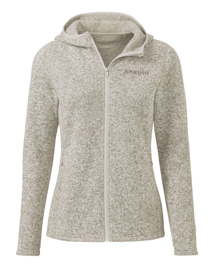 Women's Base Camp Hooded Sweater | Woodsmoke Heather