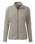 Women's Base Camp Full Zip Sweater | Khaki White Heather