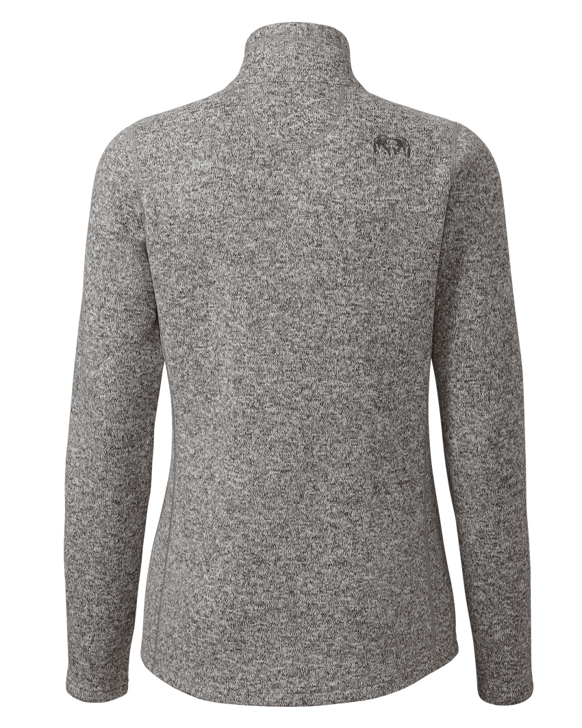 Women's Base Camp Full Zip Sweater | Stone White Heather