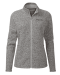 Women's Base Camp Full Zip Sweater | Stone White Heather