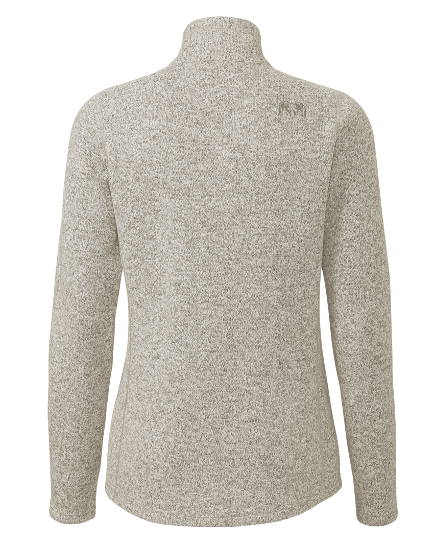 Women's Base Camp Full Zip Sweater | Woodsmoke Heather