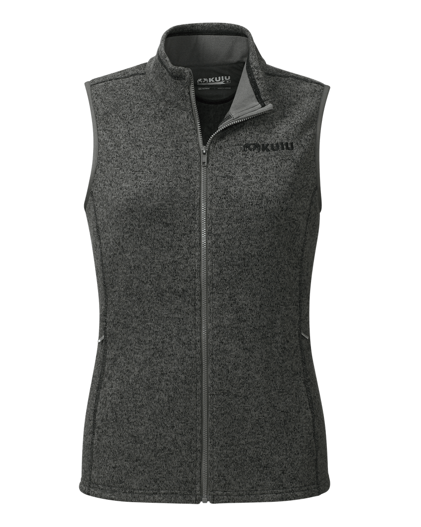 Women's Base Camp Sweater Vest | Charcoal Heather