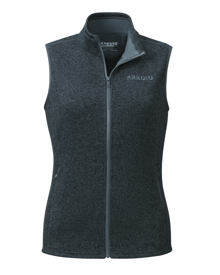 Women's Base Camp Sweater Vest | Navy Heather