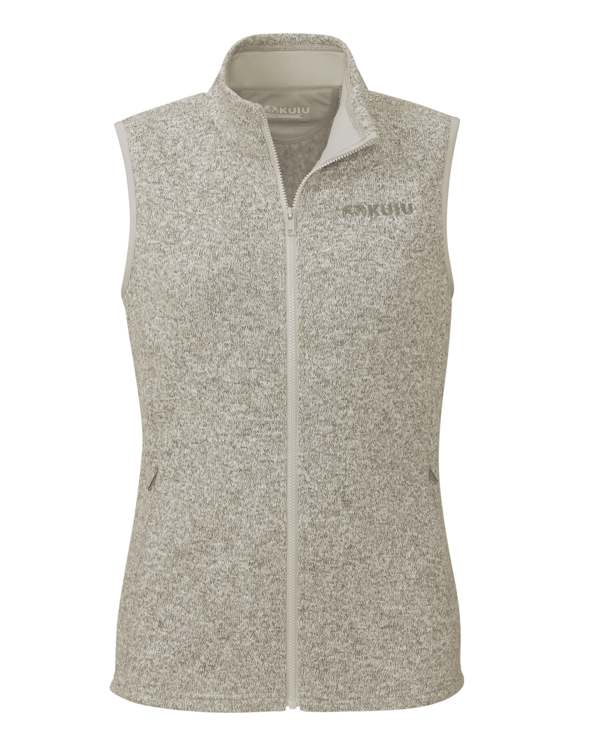 Women's Base Camp Sweater Vest | Woodsmoke Heather