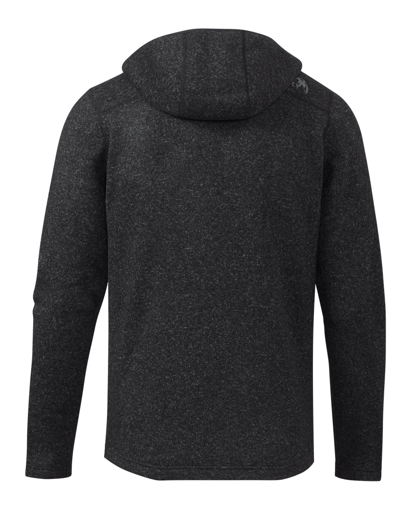 Base Camp Hooded Sweater | Heather Black