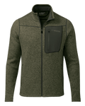 Base Camp Full Zip Sweater | Olive Heather