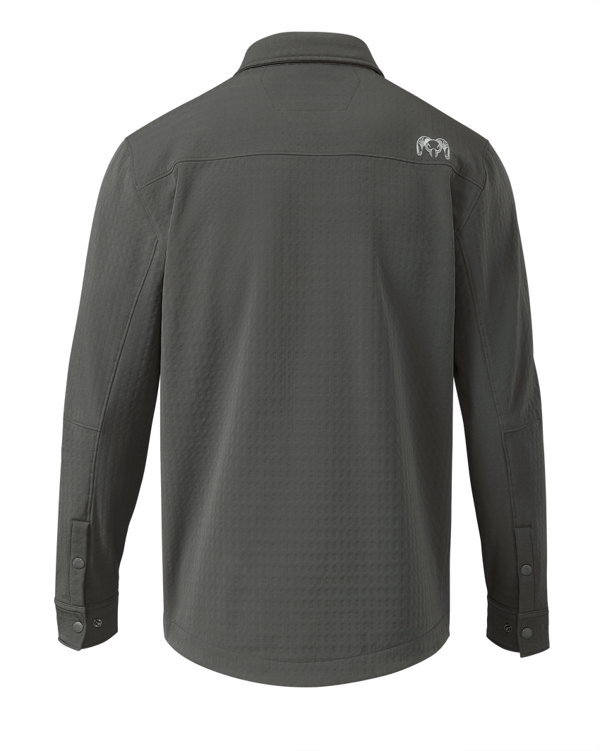 Blockfield Fleece Shirt Jacket | Gunmetal