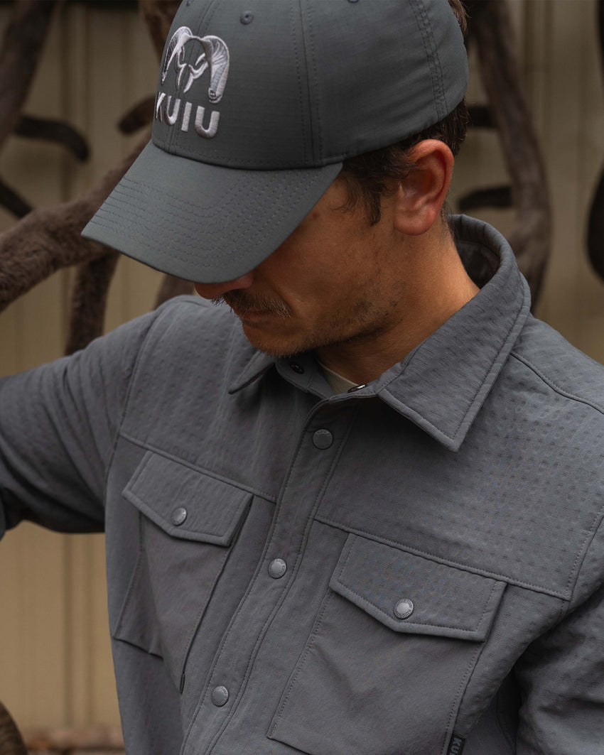 Blockfield Fleece Shirt Jacket | Dark Sage