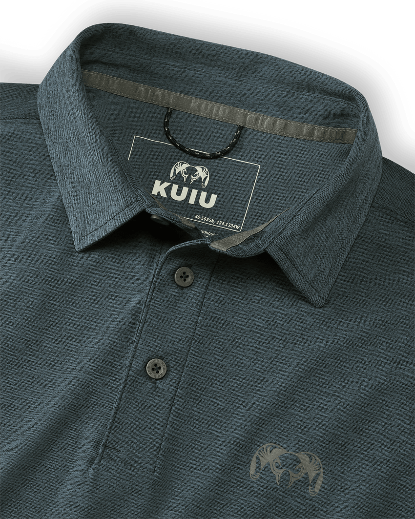 Outlet KUIU Performance Polo | Heather Navy