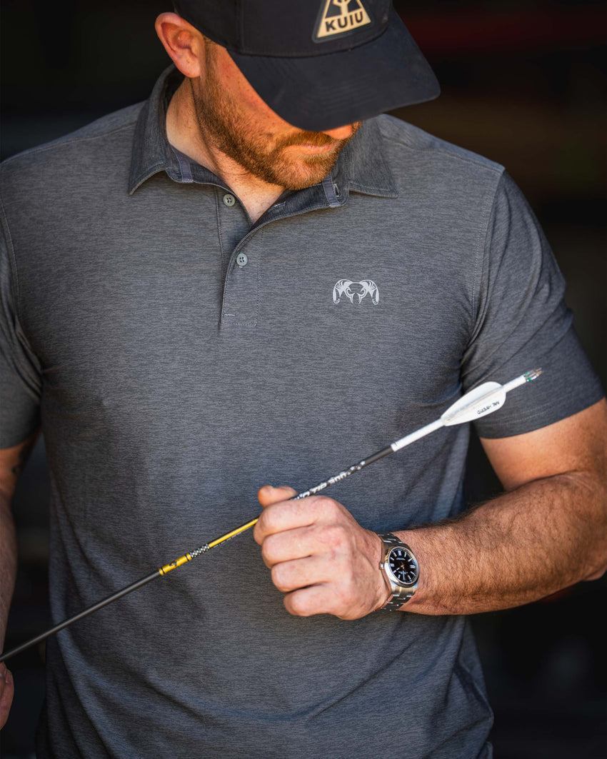 Outlet KUIU Performance Polo | Heather Navy