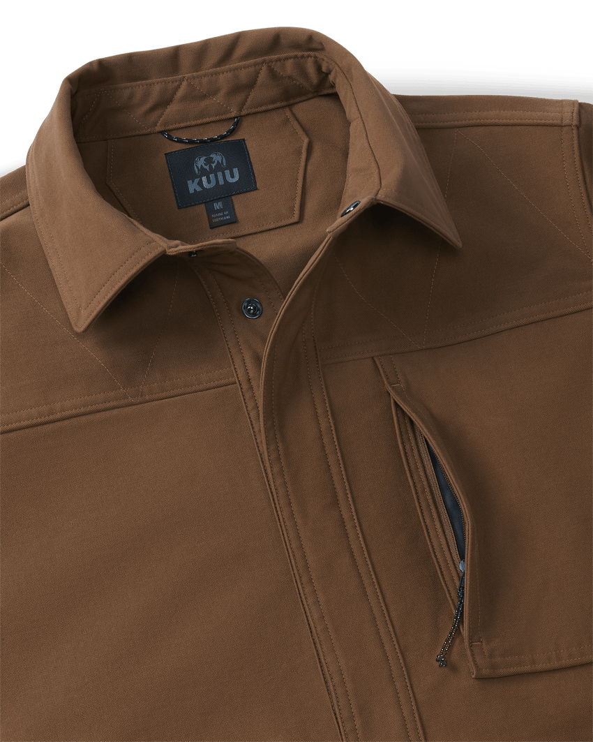 Outlet Brawley Canvas Jacket | Saddle