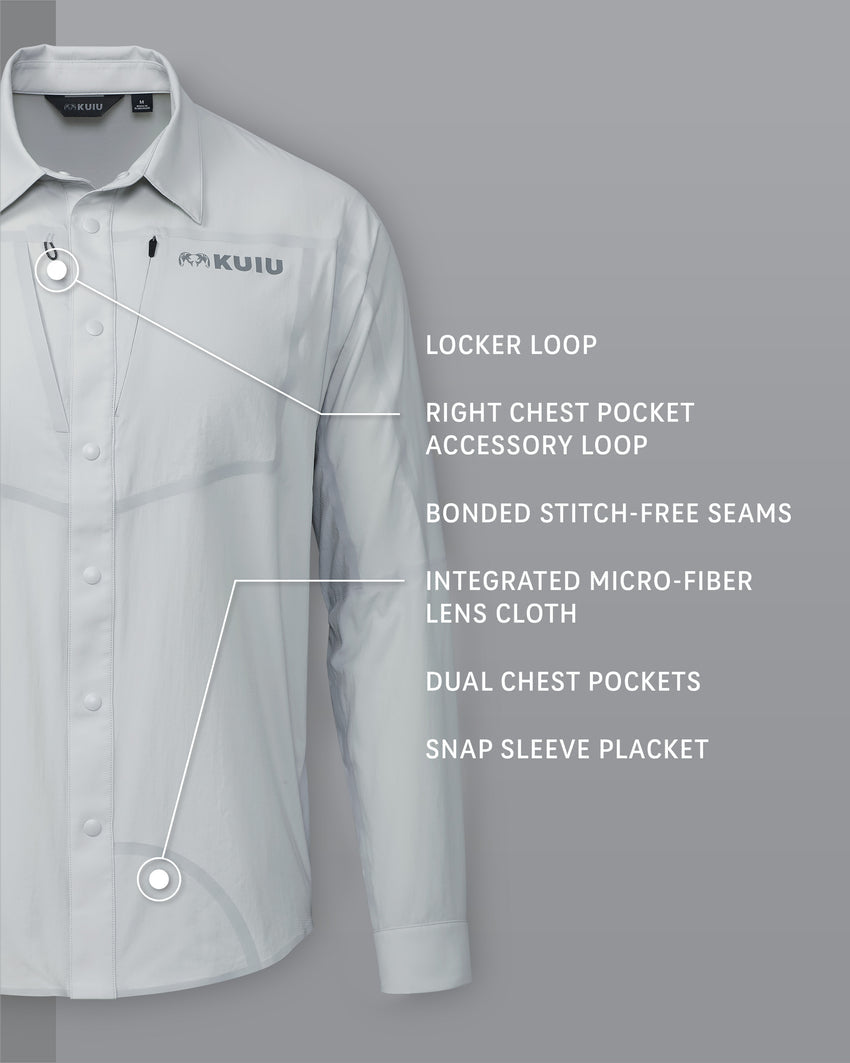 Outlet Salton LS Shirt | Lunar