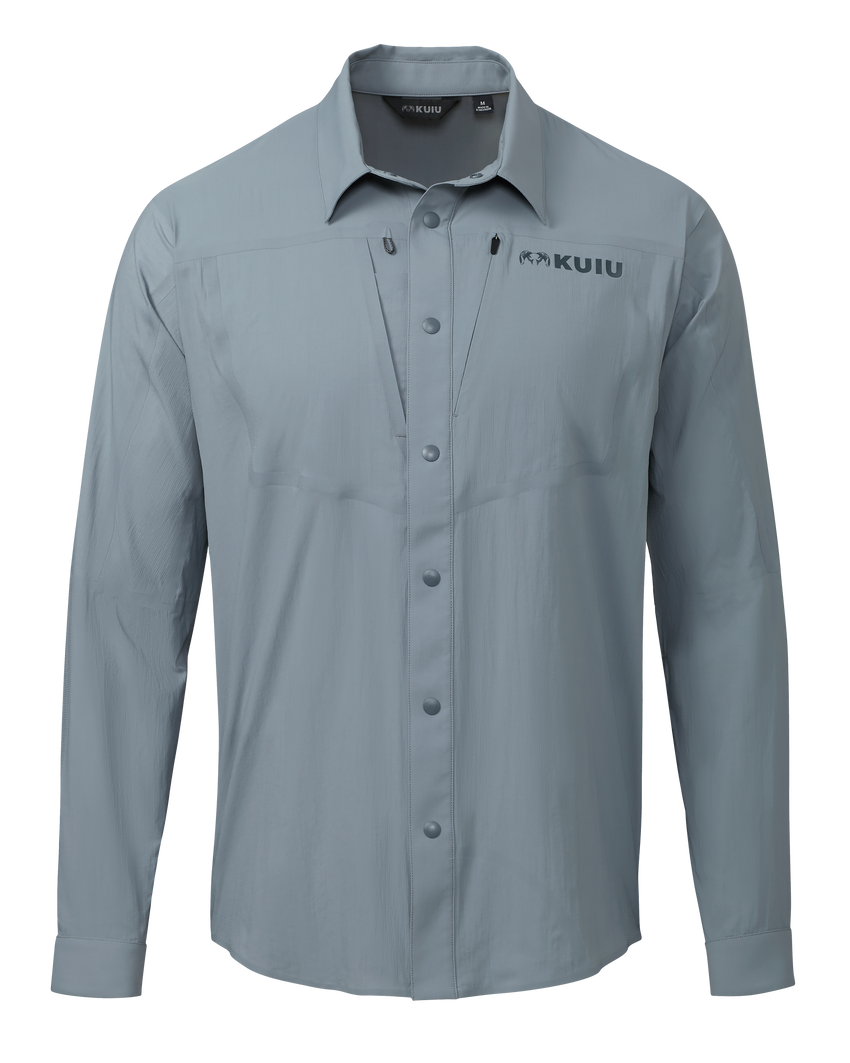 Outlet Salton LS Shirt | Slate