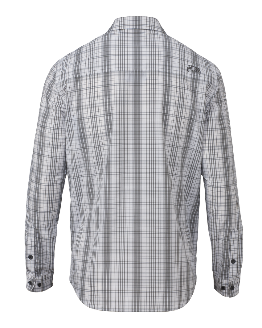 Borrego LS Shirt | Granite Plaid