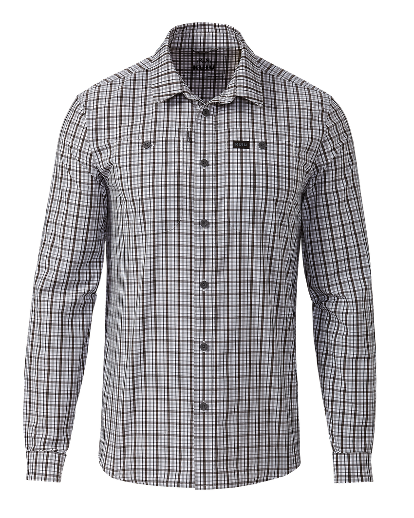 Borrego LS Shirt | Mini Cross Check Vias Plaid