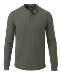 Canyon Waffle Henley | Ash Heather