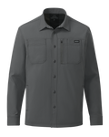 Motive Flannel Lined Shirt Jacket | Gunmetal