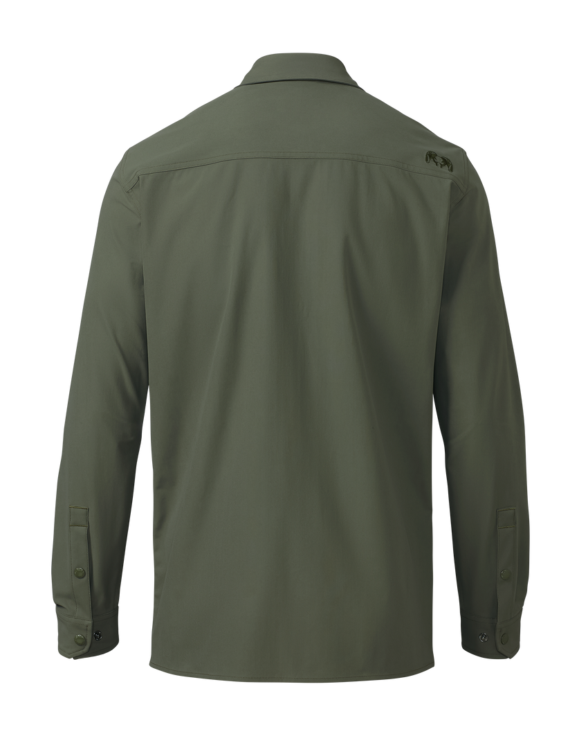 Outlet Tour Shirt Jacket | Dark Sage