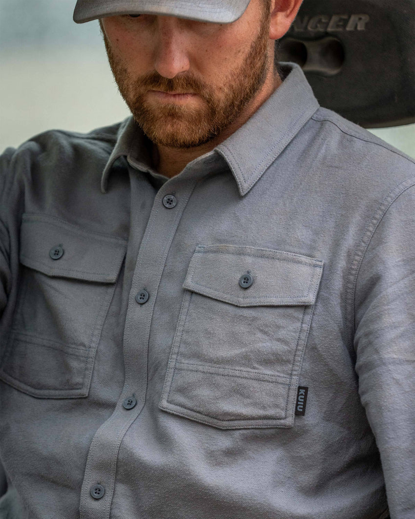 Outlet Field Flannel Shirt | Saddle