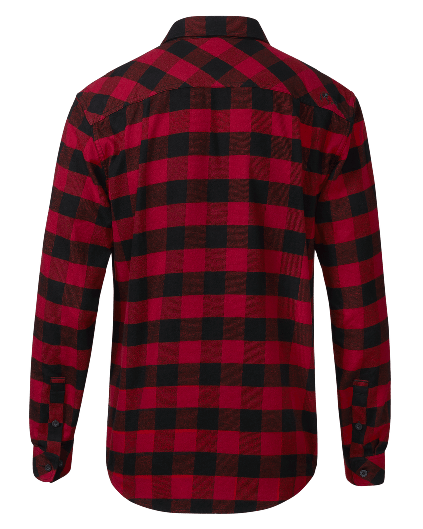 Outlet Field Flannel Shirt | Red/Black Buffalo Check