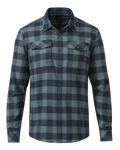 Outlet Field Flannel Shirt | Slate Buffalo Check