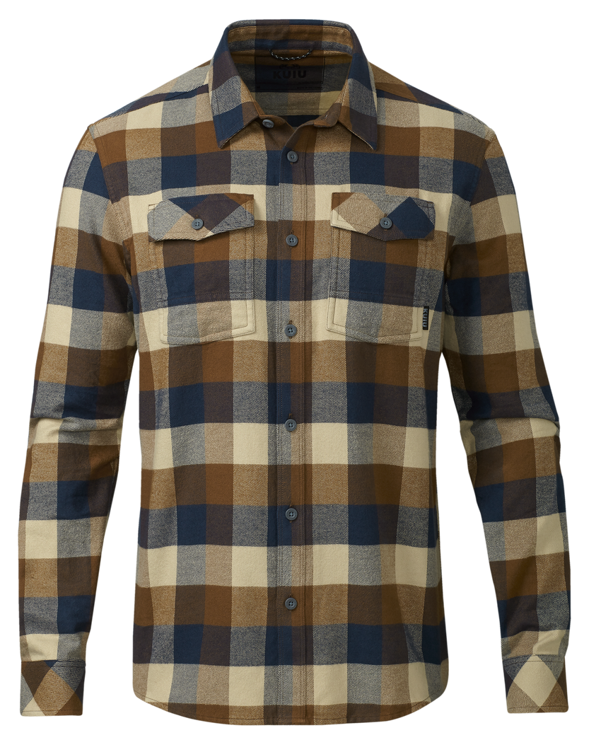 Field Flannel Shirt | Saddle Trio