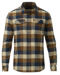 Field Flannel Shirt | Saddle Trio