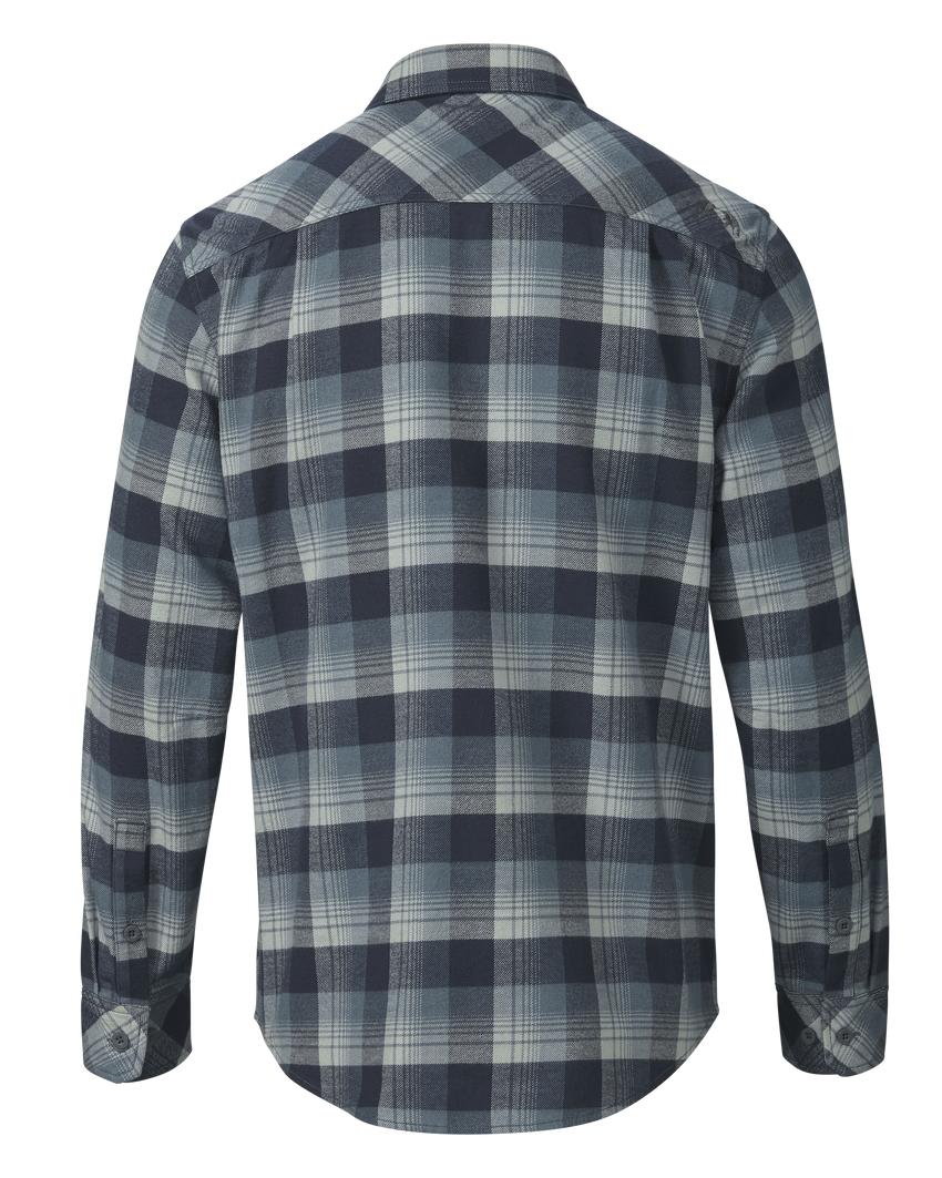 Field Flannel Shirt | Steel Blue Blockline