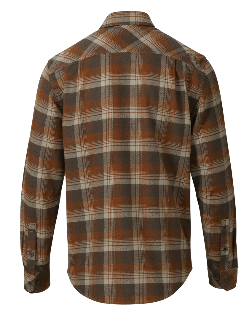 Field Flannel Shirt | Saddle Blockline