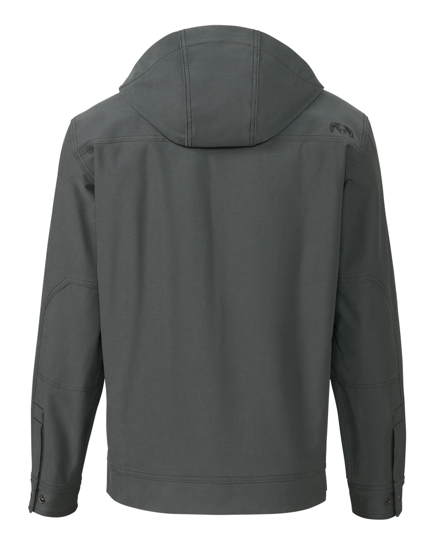 Brawley Hooded Fleece Jacket | Gunmetal