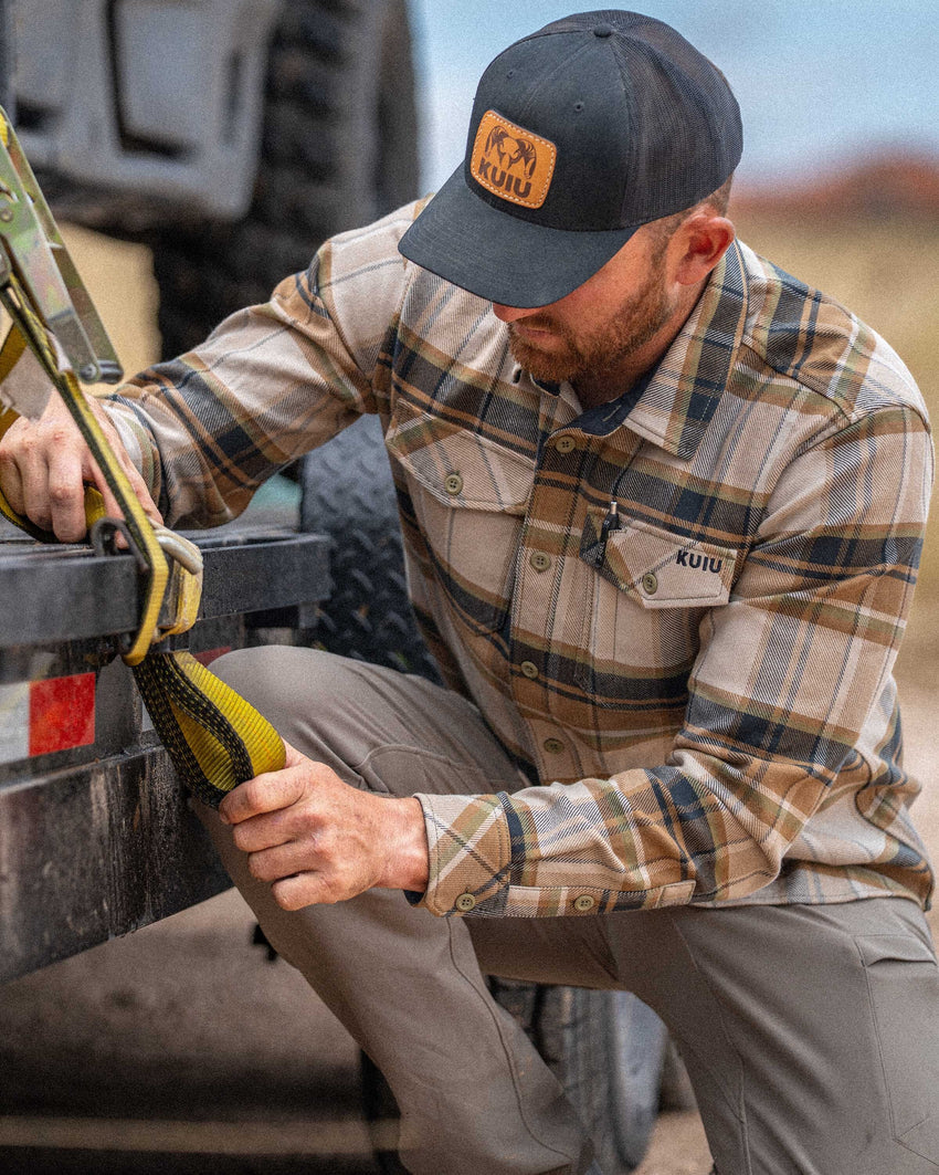 Flannel Heavyweight Shirt | Vias Check Plaid