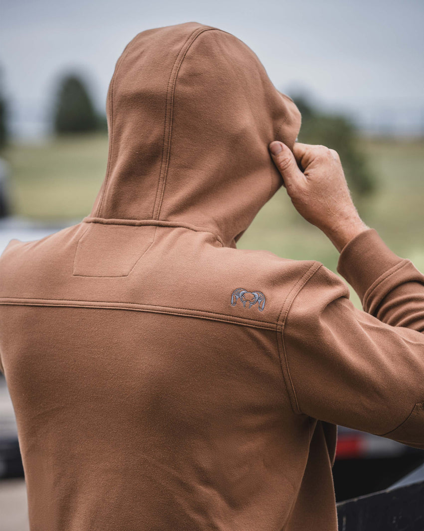 Workgrade Utility Hoodie | Saddle