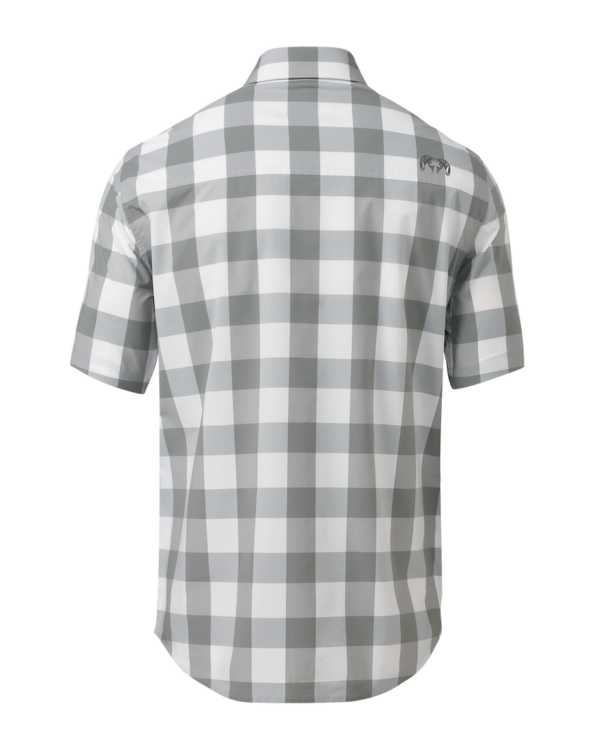 Borrego SS Shirt | Battleship Plaid