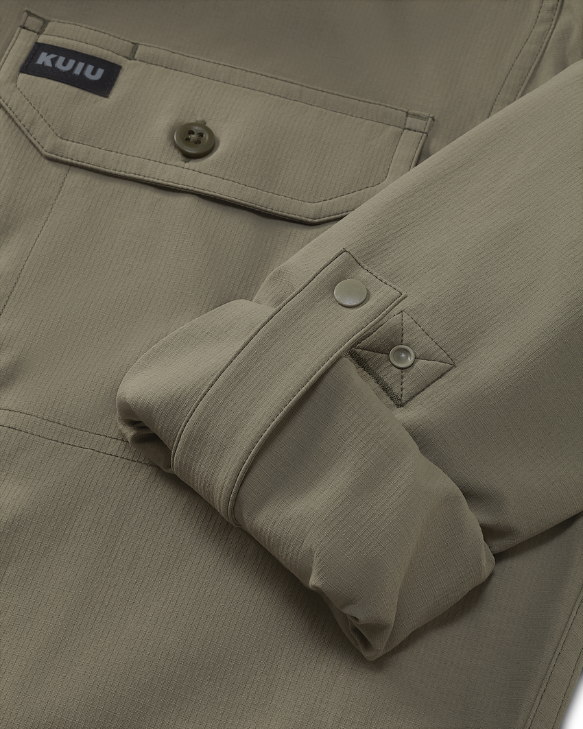 Gauge LS Work Shirt | Khaki