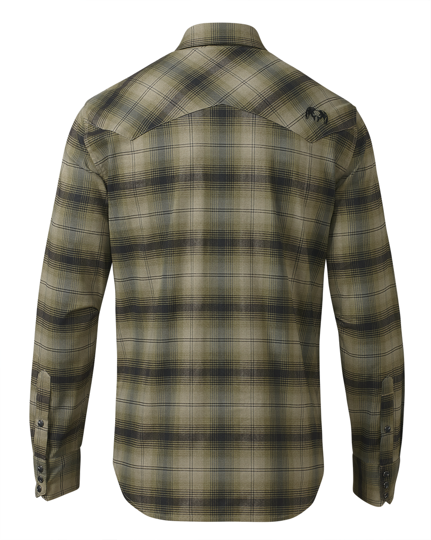 Laredo LS Shirt | Verde Ombre Plaid