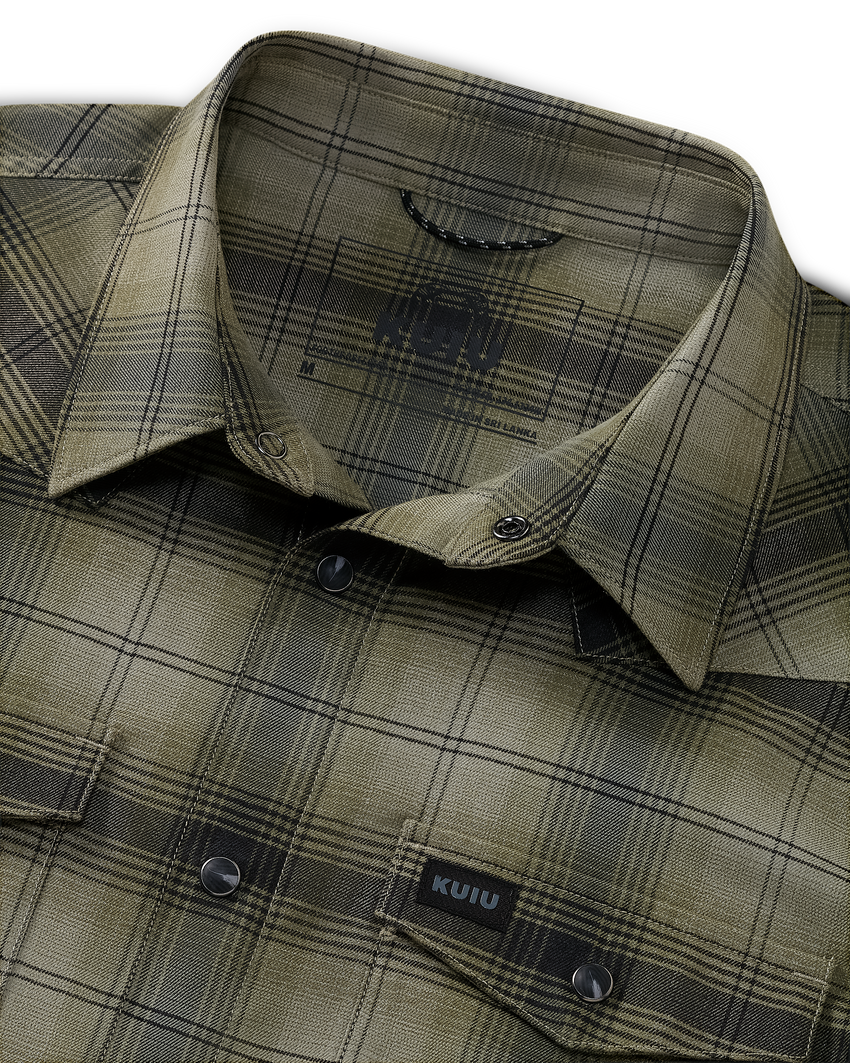 Laredo LS Shirt | Verde Ombre Plaid