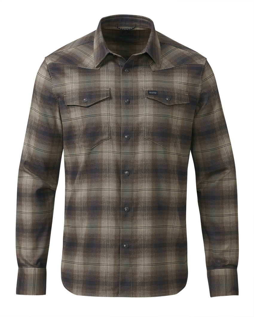 Laredo LS Shirt | Vias Ombre Plaid