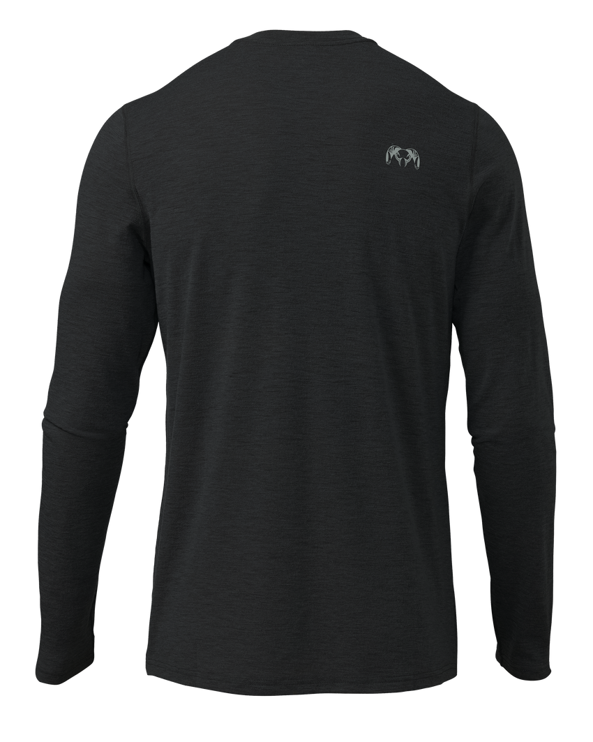ULTRA Merino 120 LT LS Crew-T | Black