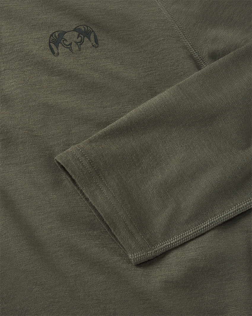 ULTRA Merino 120 LT LS Hoodie | Ash