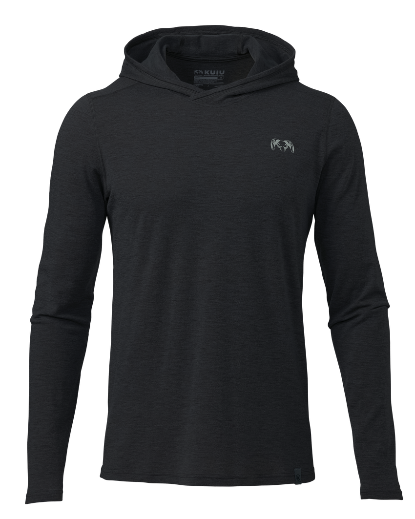 ULTRA Merino 120 LT LS Hoodie | Black