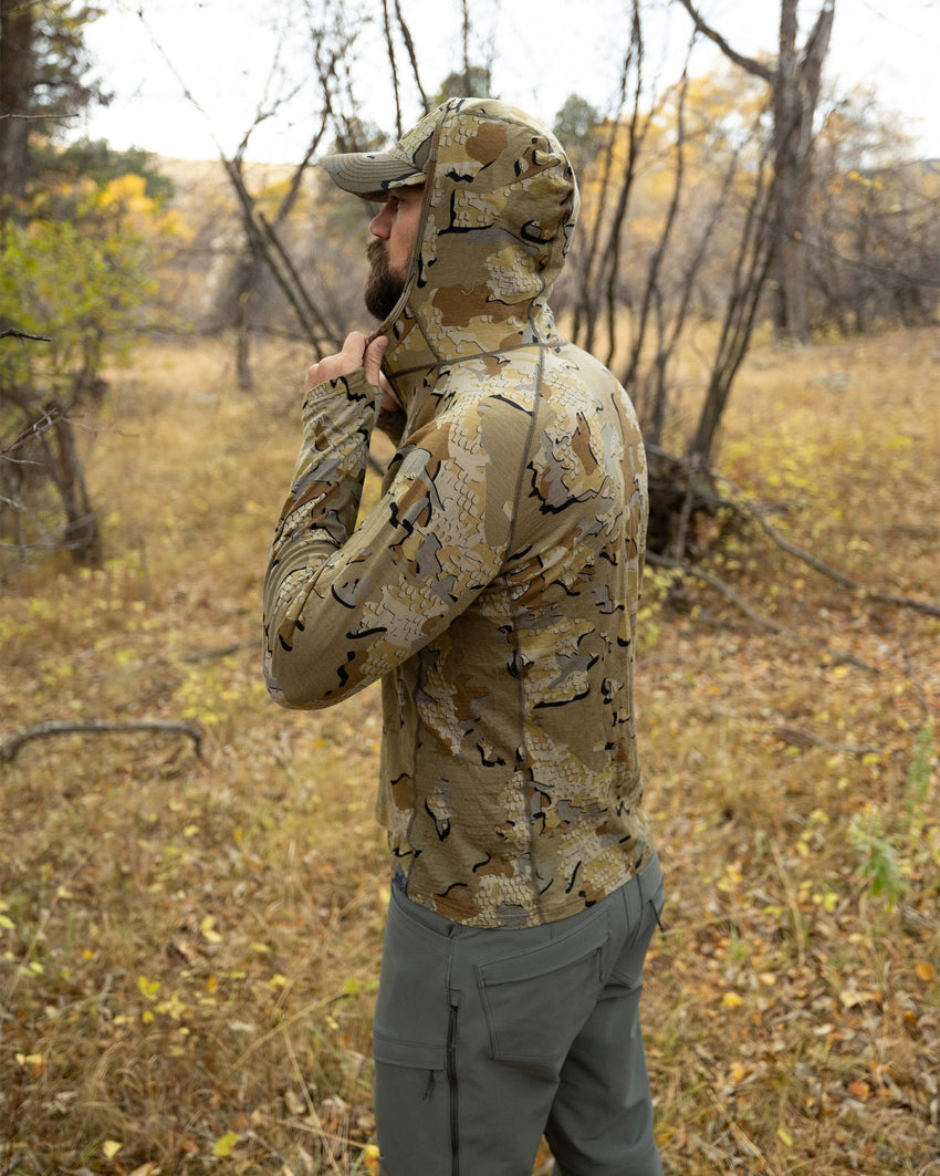 ULTRA Merino 145 Zip-T Hunting Hoodie | Gunmetal