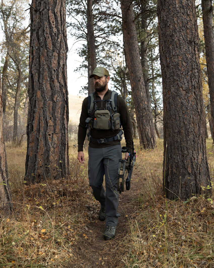 ULTRA Merino 145 Zip-T Hunting Shirt | Ash