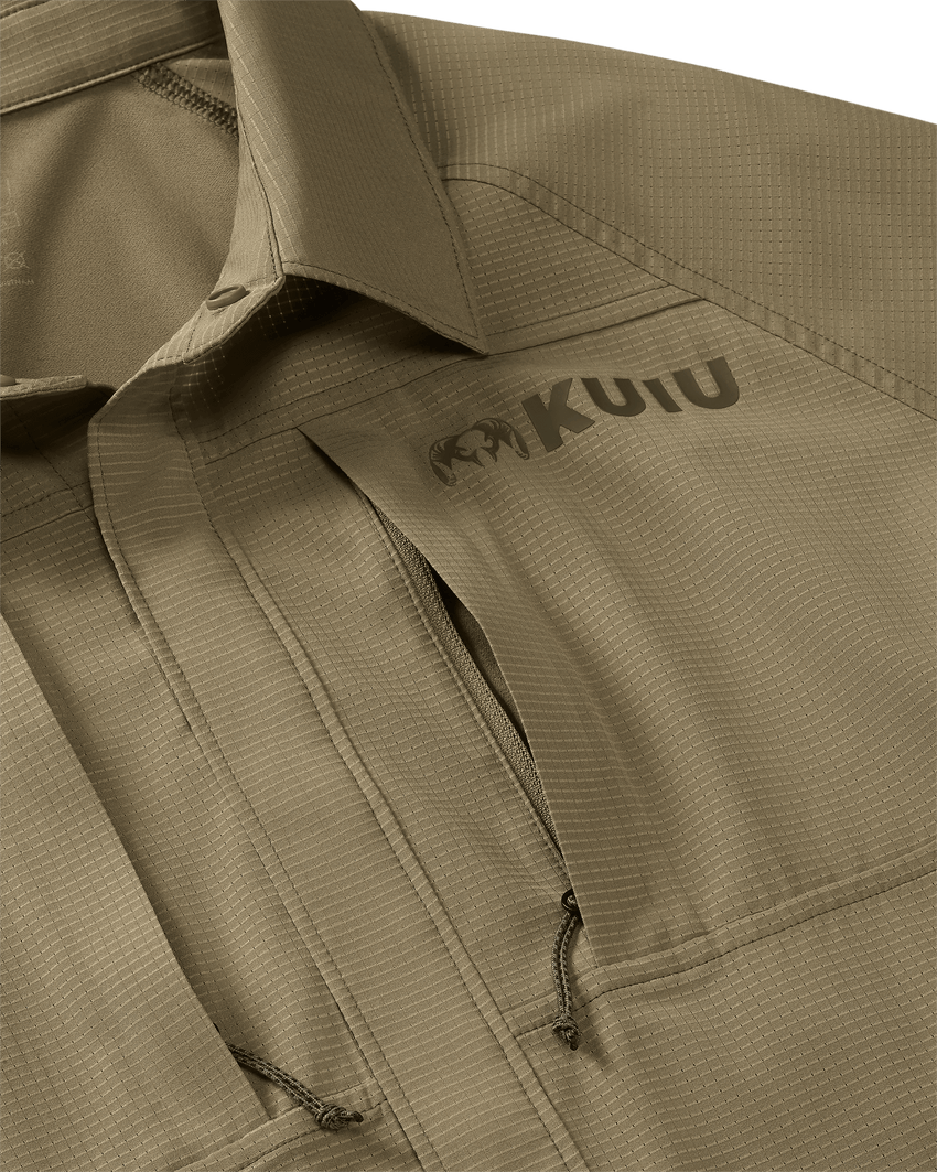 Tiburon Hybrid Snap Shirt | Khaki